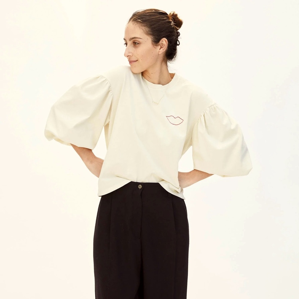 NWT Clare V Drop Shoulder Tee